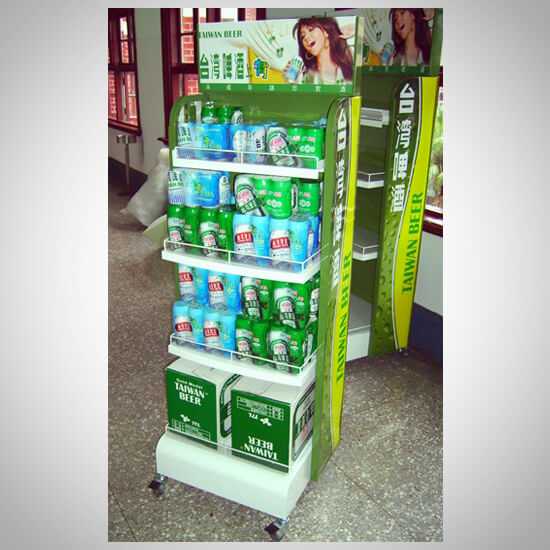 Taiwan Beer Promotion Rack