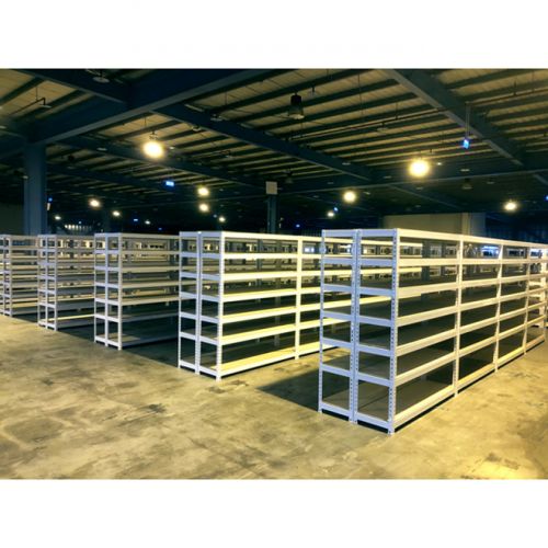 スクリューレスアングルスチールラック