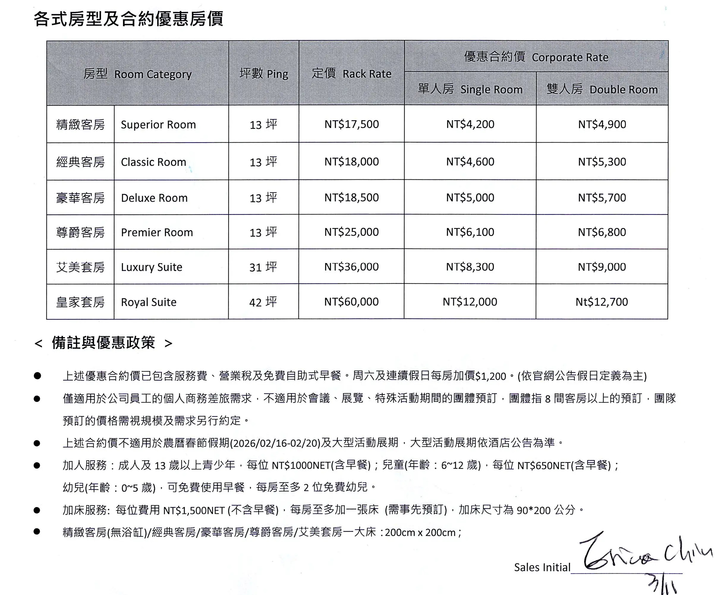 台中李方艾美酒店商務合約申請表-1