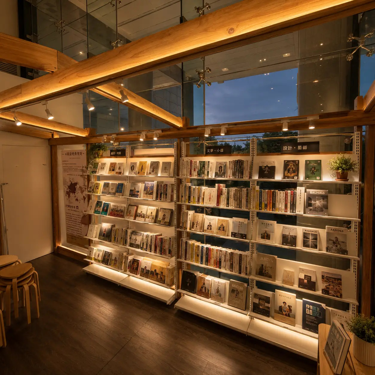 書店展示架-7
