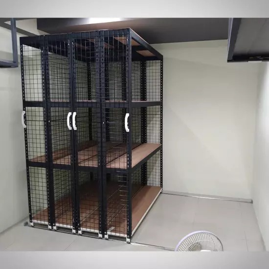 建築師事務所-移動式儲物架（EC櫃）-2
