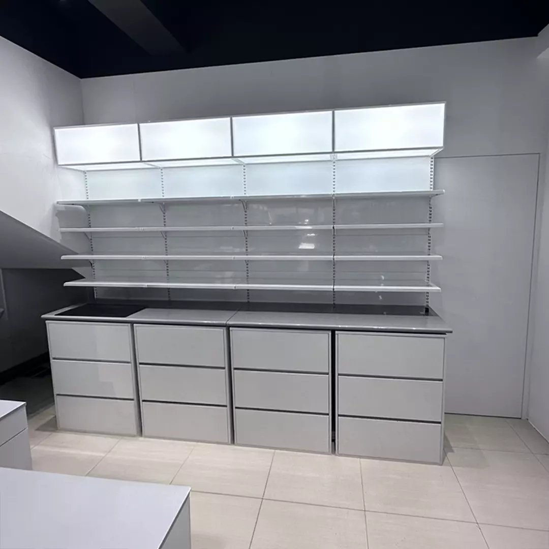 展示架的細節，成就專業藥局新樣貌-5