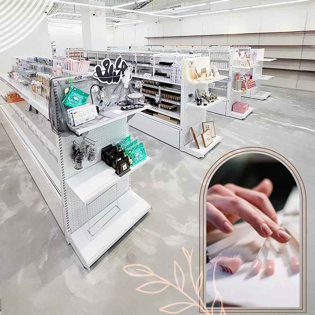 讓美，在空間裡自然發光-美甲材料用品店